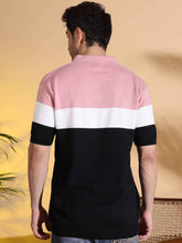 Pure Cotton Textured Polo Men's Knitted T-Shirt